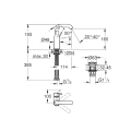 GROHE ESSENCE bateria umywalkowa chrom