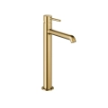 KFA MOZA MINI bateria umywalkowa stojąca z korkiem jasne złoto szczotkowane