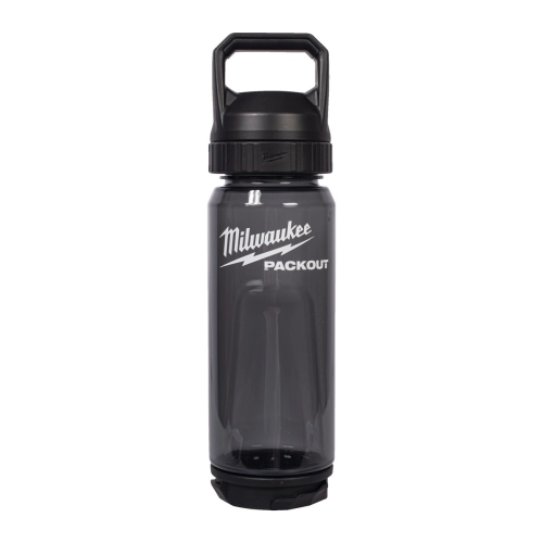 MILWAUKEE PACKOUT butelka plastikowa 740 ml czarna