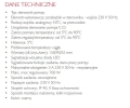 Dane techniczne