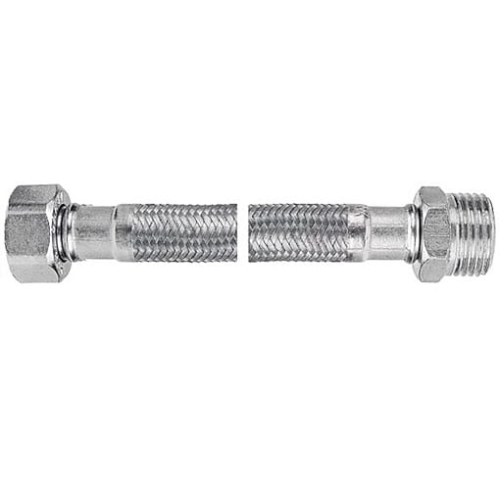 BASE wężyk przyłączeniowy w oplocie 1/2"x1/2" 30cm C021602003
