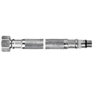 BASE wężyk przyłączeniowy w oplocie 3/8”×M10×1, 30cm C021607001