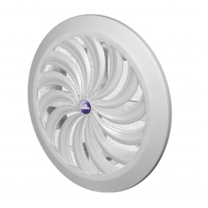 AWENTA Osłona went. okrągła 180 CLASSICfi 100-150 siatka, żaluzja brąz T88BR