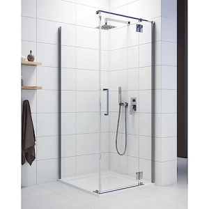 SANPLAST KNDJ2P/SPACE 90x90 kabina narożna kwadratowa, wersja prawa 