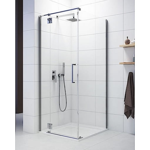 SANPLAST KNDJ2L/SPACE 90x90 kabina narożna kwadratowa, wersja lewa