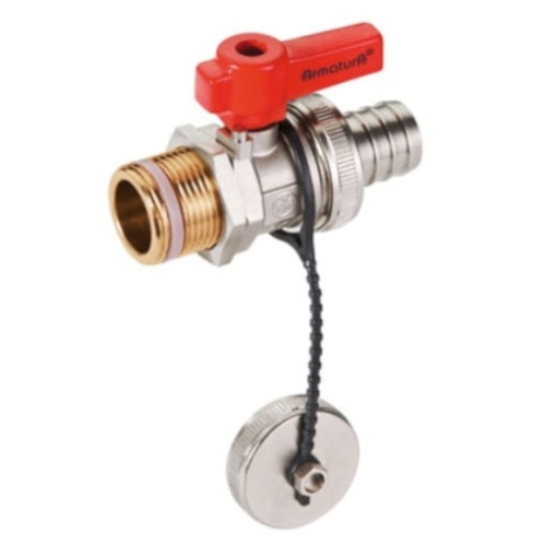 KFA zawór kulowy spustowy 1/2"