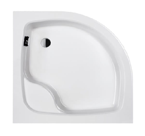 SANPLAST BPzs-a/EKOPLUS 90x90x25 brodzik półokrągły 615-131-0630-01-000