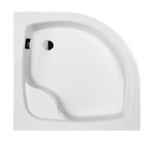 SANPLAST BPzs-a/EKOPLUS 80x80x25 brodzik półokrągły