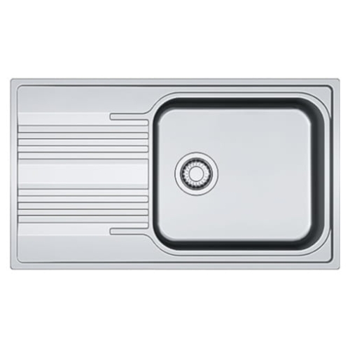 FRANKE SMART zlewozmywak stalowy, dekor 86 cm