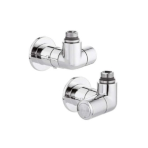 CALEFFI HIGHT STYLE zawory dekoracyjne 1/2" 3-osiowe lewe