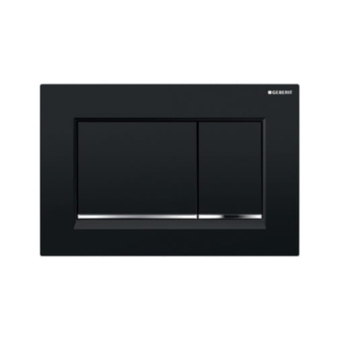 GEBERIT SIGMA 30 przycisk spłukujący czarny- chrom 115.883.KM.1