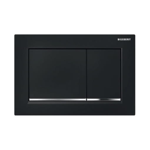 GEBERIT OMEGA 30 przycisk spłukujący, czarny