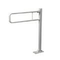 BASE poręcz łukowa uchylna mocowana do podłogi, 60 cm