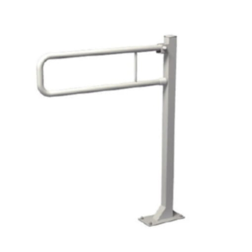 BASE poręcz łukowa uchylna mocowana do podłogi, 60 cm