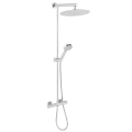 FERRO TREVI zestaw natryskowy z deszczownicą, chrom
