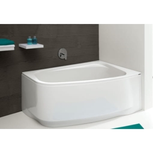 SANPLAST FREE LINE 145x85 cm wanna asymetryczna, prawa