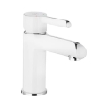 KFA ANGELIT bateria umywalkowa stojąca, chrom/ biała