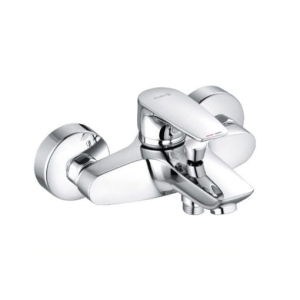 KLUDI PURE&SOLID bateria wannowo-natryskowa naścienna, chrom