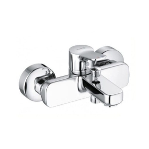 KLUDI PURE&EASY bateria wannowo-natryskowa naścienna, chrom