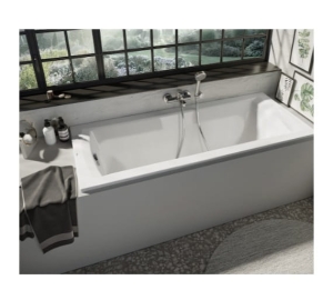 ROCA LINEA 150x70 wanna prostokątna, biała