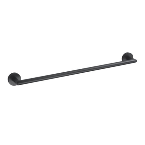 STELLA reling na ręcznik 60 cm czarny mat