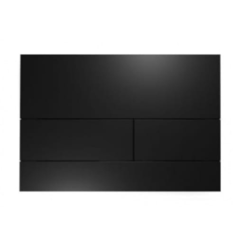 TECE SQUARE przycisk spłukujący, czarny mat