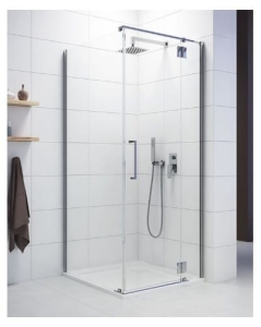 SANPLAST SPACE 100x90 kabina prostokątna prawa, szkło transparentne W0