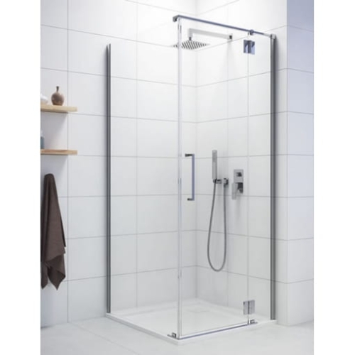 SANPLAST KNDJ2P/SPACE 90x120 kabina prostokątna prawa, szkło transparentne W0