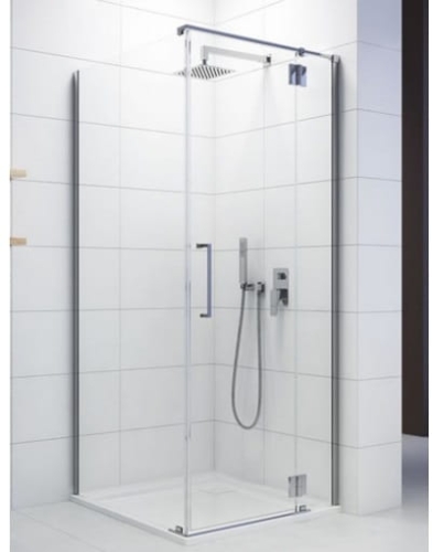 SANPLAST KNDJ2P/SPACE 90x100 kabina prostokątna prawa, szkło transparentne W0