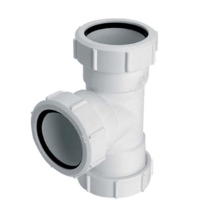 MCALPINE trójnik nakrętno-nakrętny 50x50x50mm 50E-WH