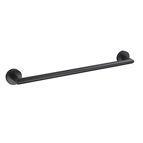 STELLA CLASSIC reling na ręcznik 45cm czarny mat