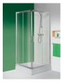 SANPLAST KN/TX5 90 kabina kwadratowa z brodzikiem, szkło transparentne W0