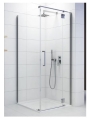 SANPLAST KNDJ2P/SPACE 100x80 kabina prostokątna prawa, szkło transparentne W0