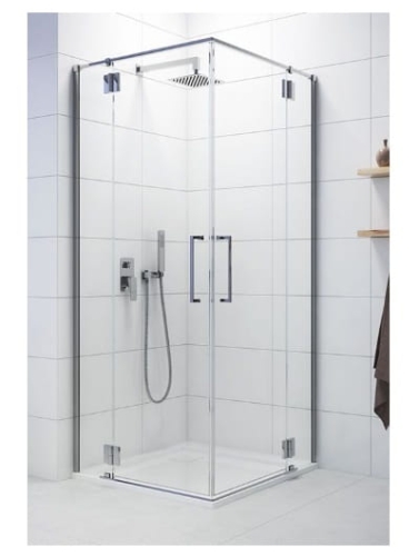 SANPLAST KN4/SPACE 90 kabina kwadratowa, szkło transparentne W0