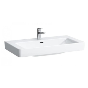 LAUFEN PRO S umywalka ścienna z otworem na baterie 85 cm