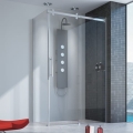 SANPLAST KND2/ALTUS II 150-160x100 kabina prostokątna, szkło transparentne W0