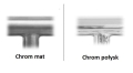 Chrom mat/połysk