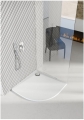 SCHEDPOL LIBRA WHITE STONE 90x90x3 brodzik półokrągły