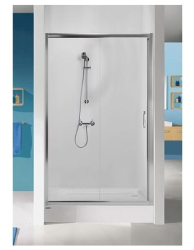 SANPLAST D2/TX5 90 drzwi przesuwane, szkło transparentne W0