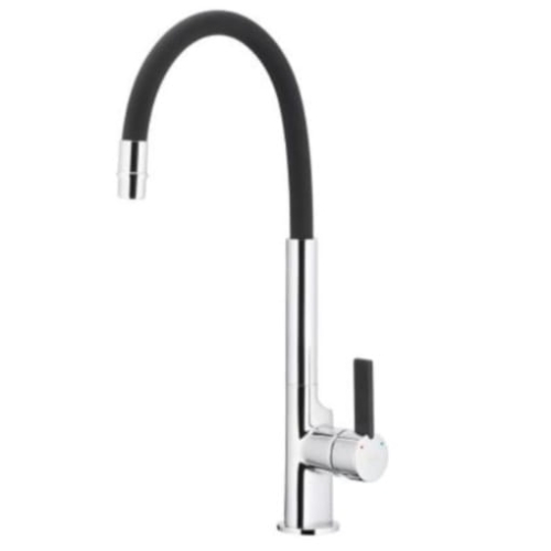 KFA CALIX bateria kuchenna stojąca, chrom/czarna