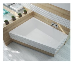 SANPLAST FREE 175x135 wanna trapezowa lewa, biała