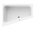 SANPLAST WTL/FREE 175x135 wanna trapezowa lewa, biała