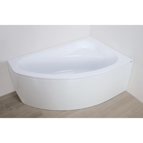 SANPLAST WAP/EKOPLUS 100x150 wanna asymetryczna prawa, biała