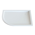 SANPLAST BP-P/FREE 120x90 brodzik półokrągły prawy, biały