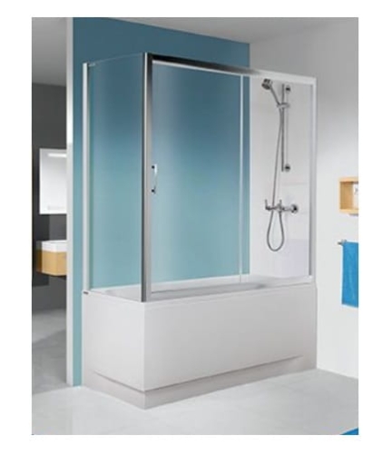 SANPLAST SS0-W/TX5 80 parawan nawannowy, szkło transparentne W0