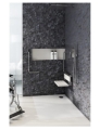 SCHEDPOL ETRUSCO 120x80 brodzik kwadratowy, biały