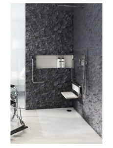 SCHEDPOL ETRUSCO 120x80 brodzik prostokątny, biały