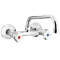 KFA STANDARD bateria kuchenna naścienna, chrom