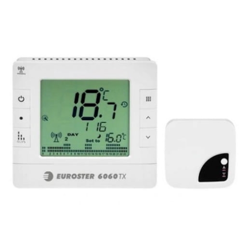 EUROSTER E6060TXRX regulator temperatury tygodniowy, bezprzewodowy