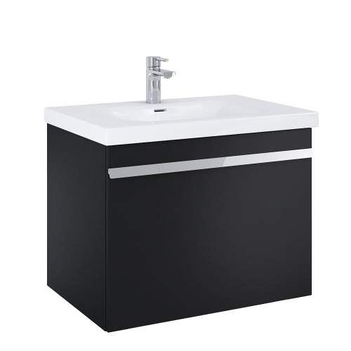 ELITA MOODY szafka podumywalkowa 70 cm, czarny mat
